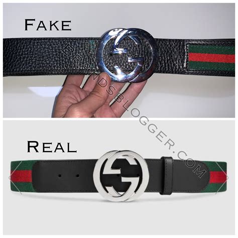 fake gucci belt green red|how to check gucci belt.